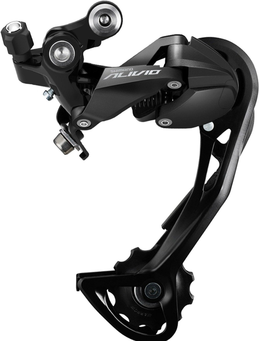 Bike Parts Shimano Derailleurs | Shimano Alivio M3100 9 Speed Mtb Rear Derailleur Black