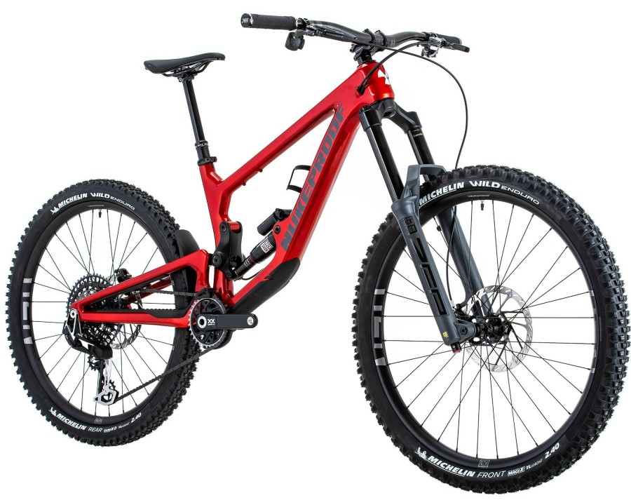 Bikes Nukeproof Full Suspension Mountain Bikes | Nukeproof Giga 297 Rs Carbon Bike (Xx Eagle Trans) Racing Red