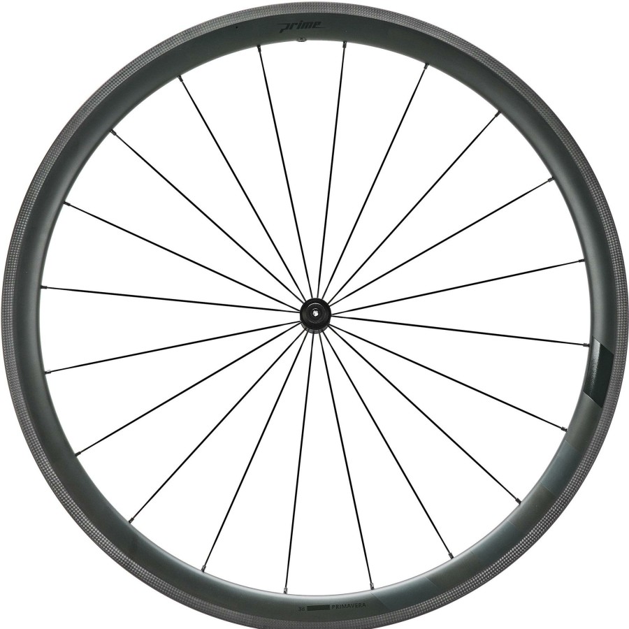 Wheels & Tyres Prime | Prime Primavera 38 Carbon Rim Brake Wheelset Black