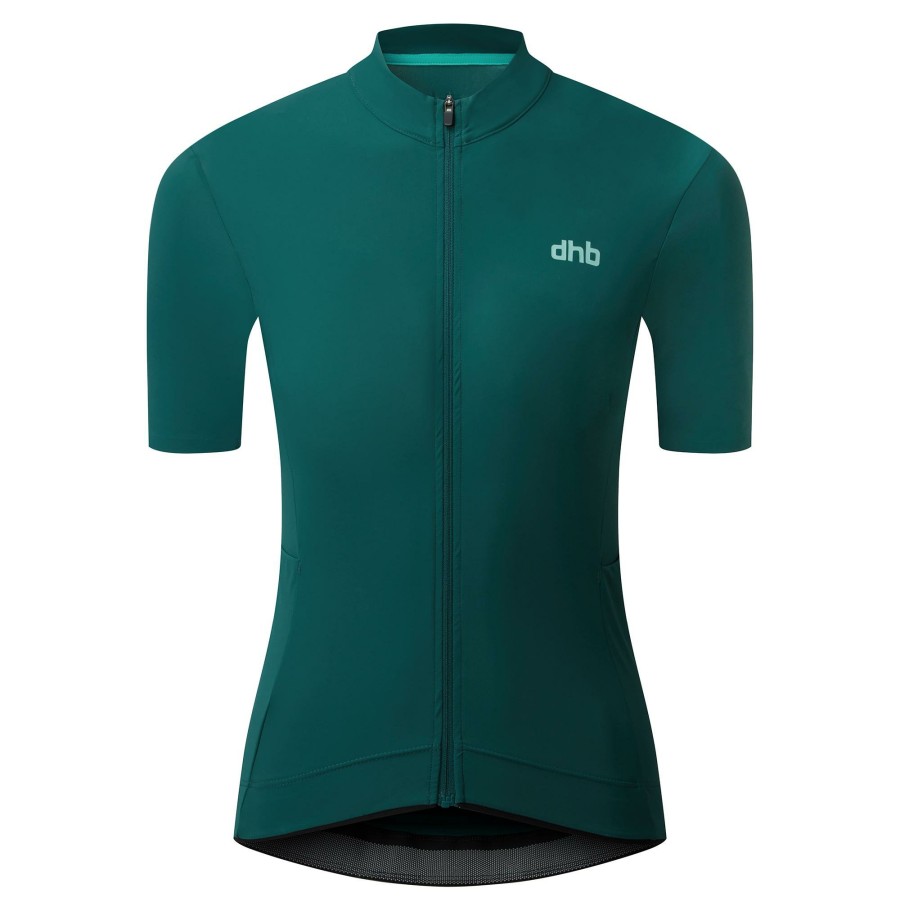 Clothing DHB Short Sleeve Jerseys | Dhb Aeron Women'S Ultra Short Sleeve Jersey 2.0 Atlantic Deep