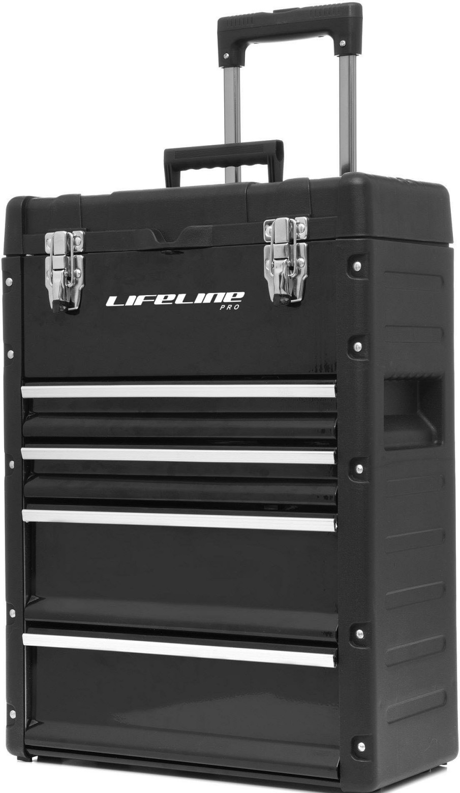 Maintenance LifeLine Tool Storage | Lifeline Pro Rolling Workshop Toolbox Black