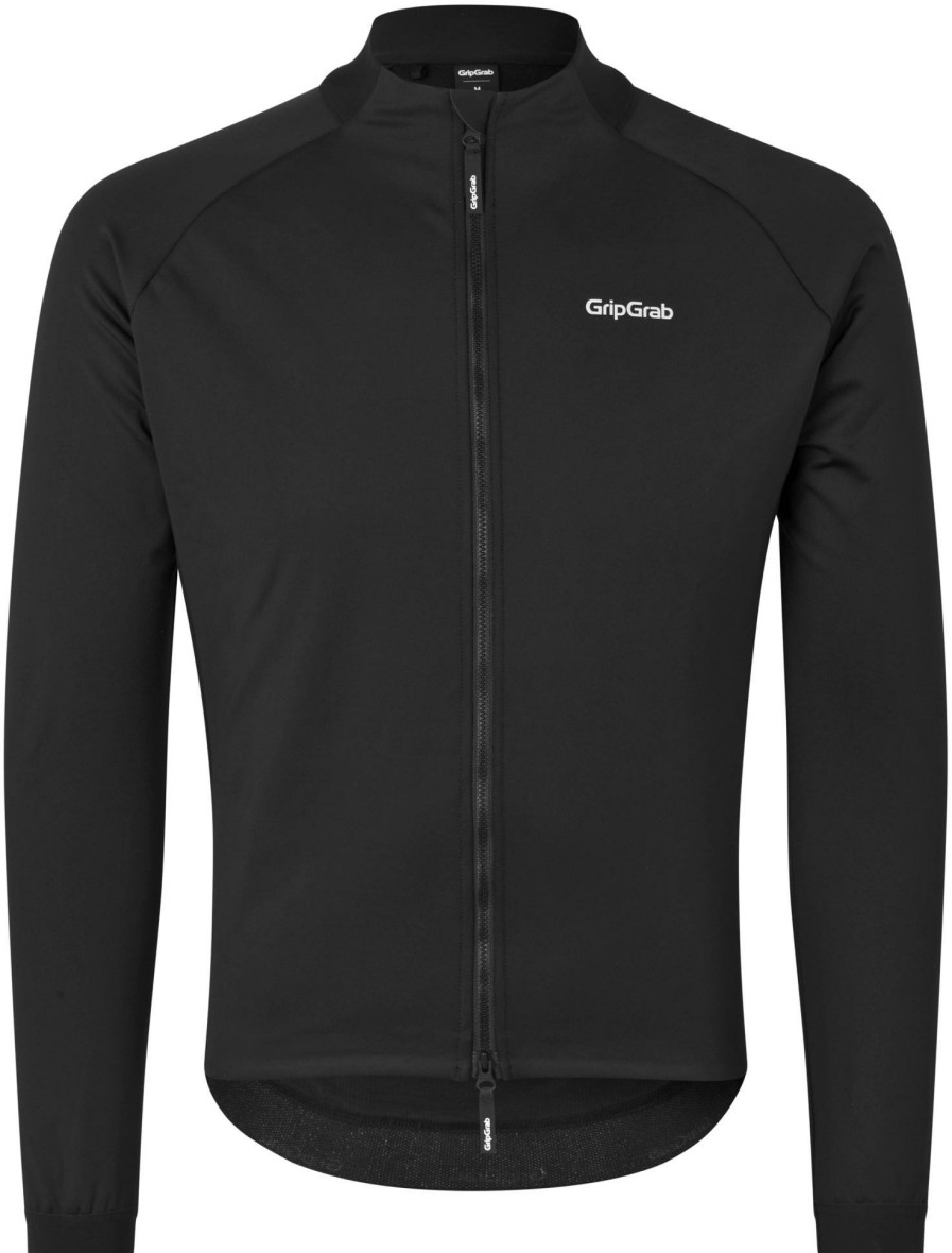 Clothing GripGrab | Gripgrab Thermashell Windproof Winter Jacket Black