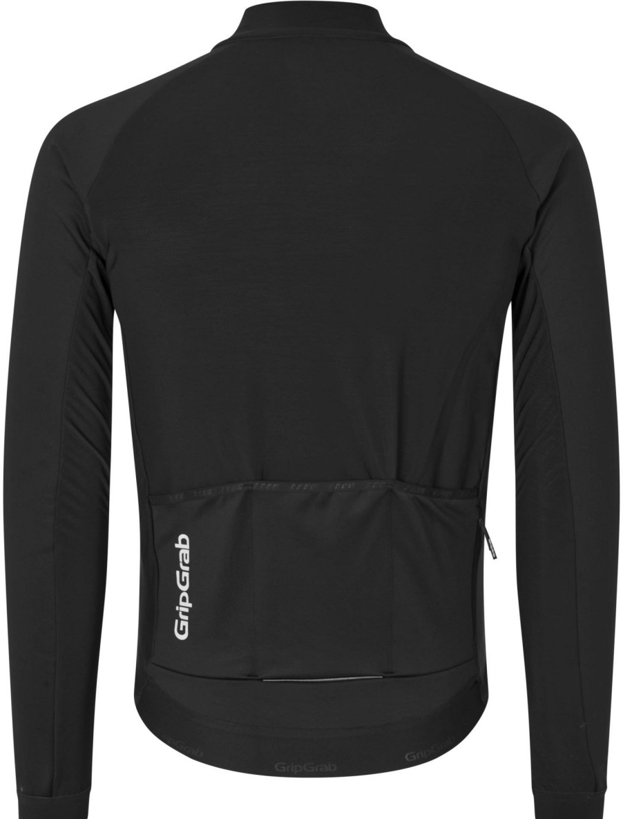 Clothing GripGrab | Gripgrab Thermashell Windproof Winter Jacket Black