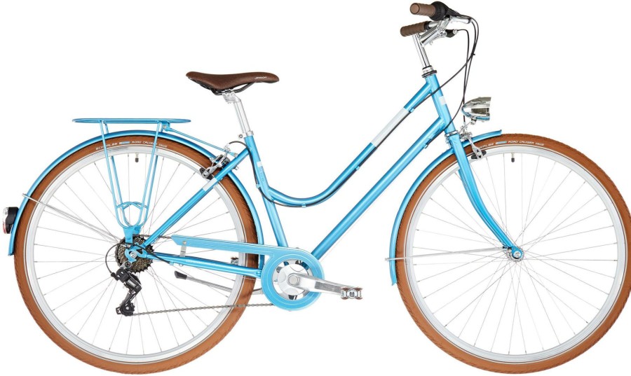 Bikes Ortler | Ortler Svenja Wave 7 Speed Sky Blue