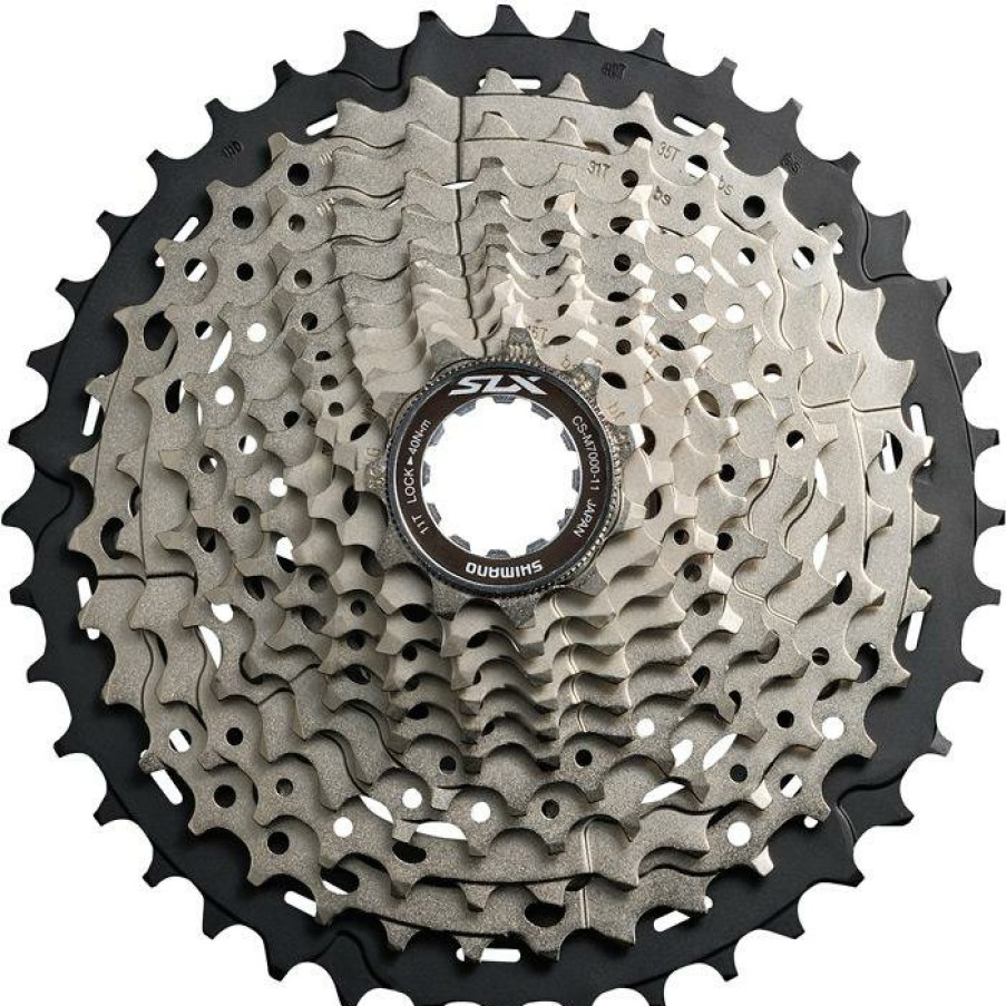 Bike Parts Shimano Cassettes | Shimano Slx M7000 11 Speed Cassette Silver