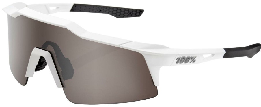 Helmets & Protection 1 Sunglasses | 100% Eyewear Speedcraft Sl Matte Mirror Sunglasses White