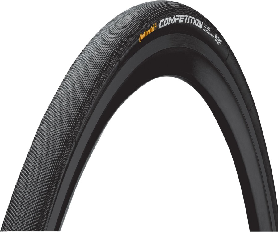 Wheels & Tyres Continental | Continental Competition Tubular Road Bike Tyre Black