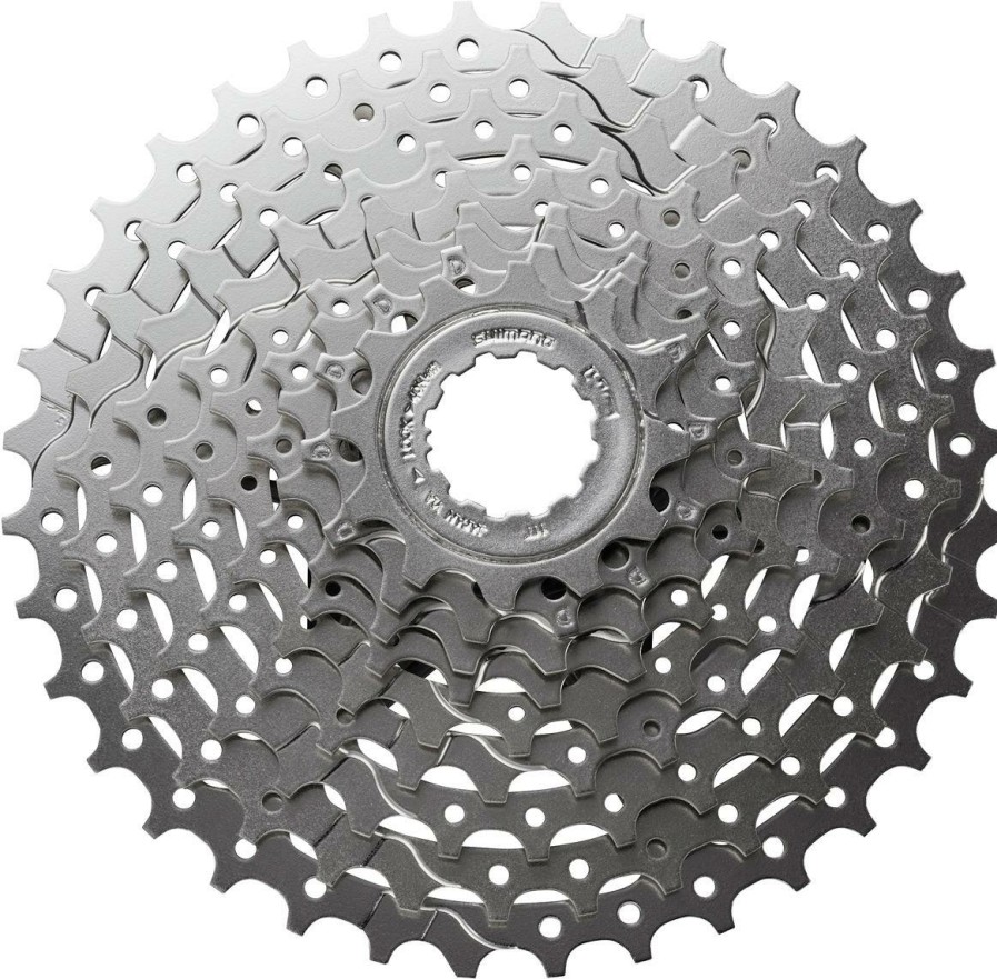 Bike Parts Shimano Cassettes | Shimano Alivio Hg400 9 Speed Mtb Cassette Silver