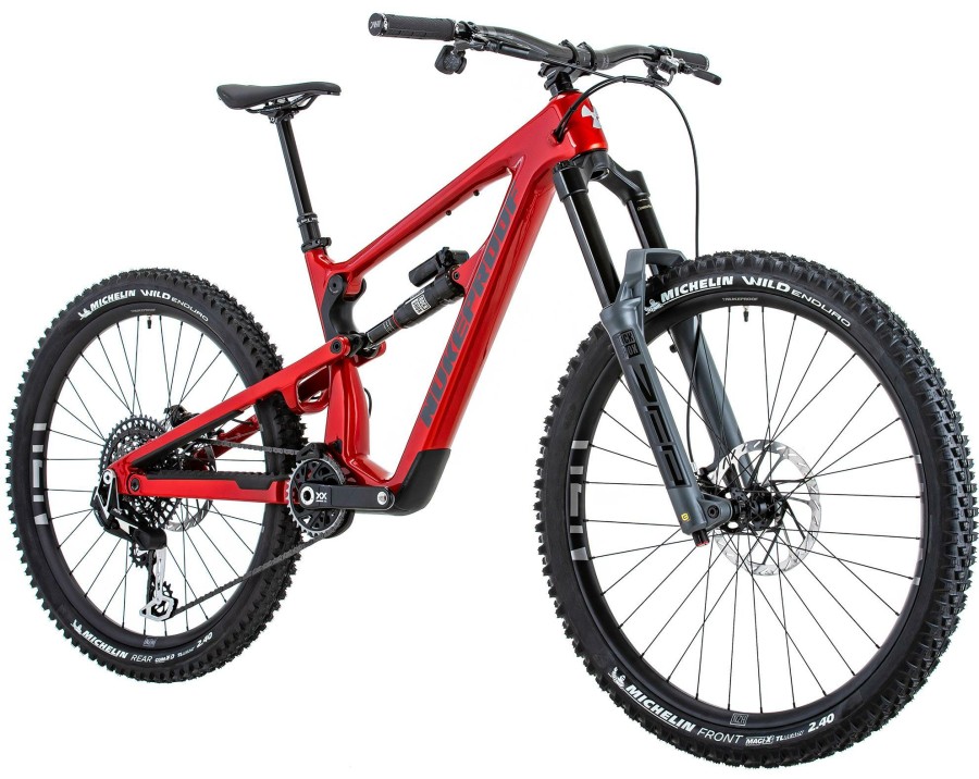 Bikes Nukeproof Full Suspension Mountain Bikes | Nukeproof Mega 297 Rs Carbon Bike (Xx Eagle Trans) Racing Red