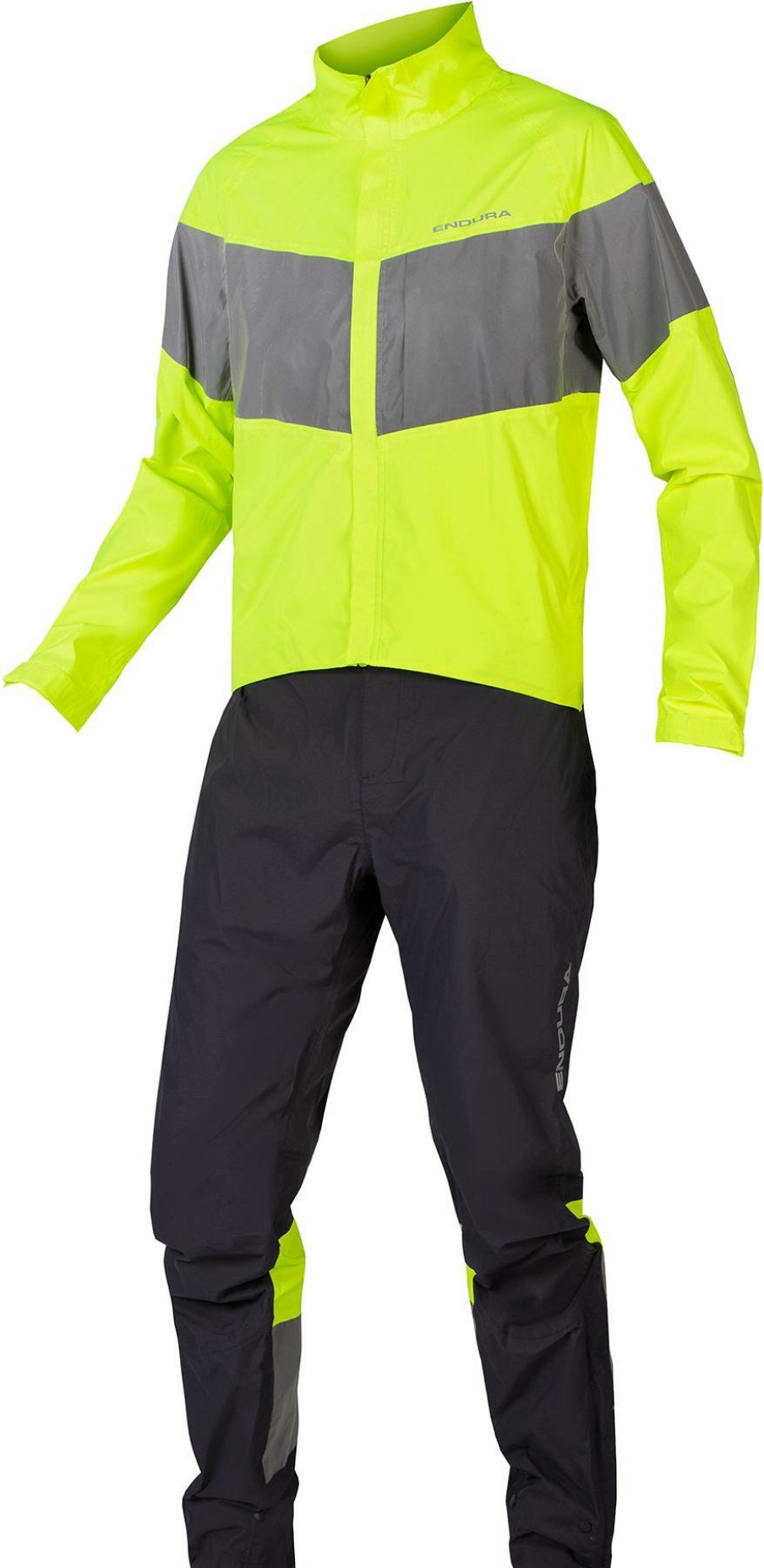 Clothing Endura | Endura Urban Luminite Waterproof One Piece Hi-Viz Yellow