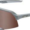 Helmets & Protection 1 Sunglasses | 100% Eyewear S3 Stone Hiper Crimson Sunglasses (Silver Mirror Lens) Grey