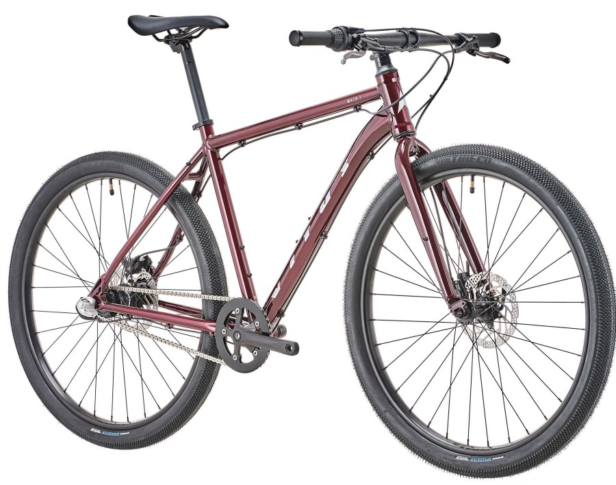 Bikes Vitus | Vitus Mach 1 Vrx Utility Bike Black Cherry