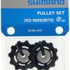 Bike Parts Shimano Derailleurs | Shimano Dura-Ace Rd-9070 Di2 Jockey Wheels Black