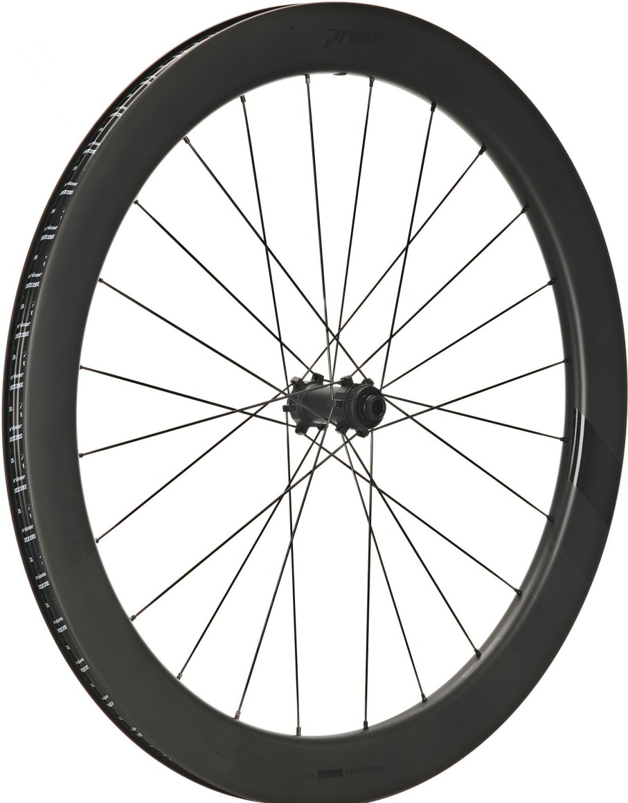 Wheels & Tyres Prime | Prime Primavera 56 Carbon Disc Front Wheel Black