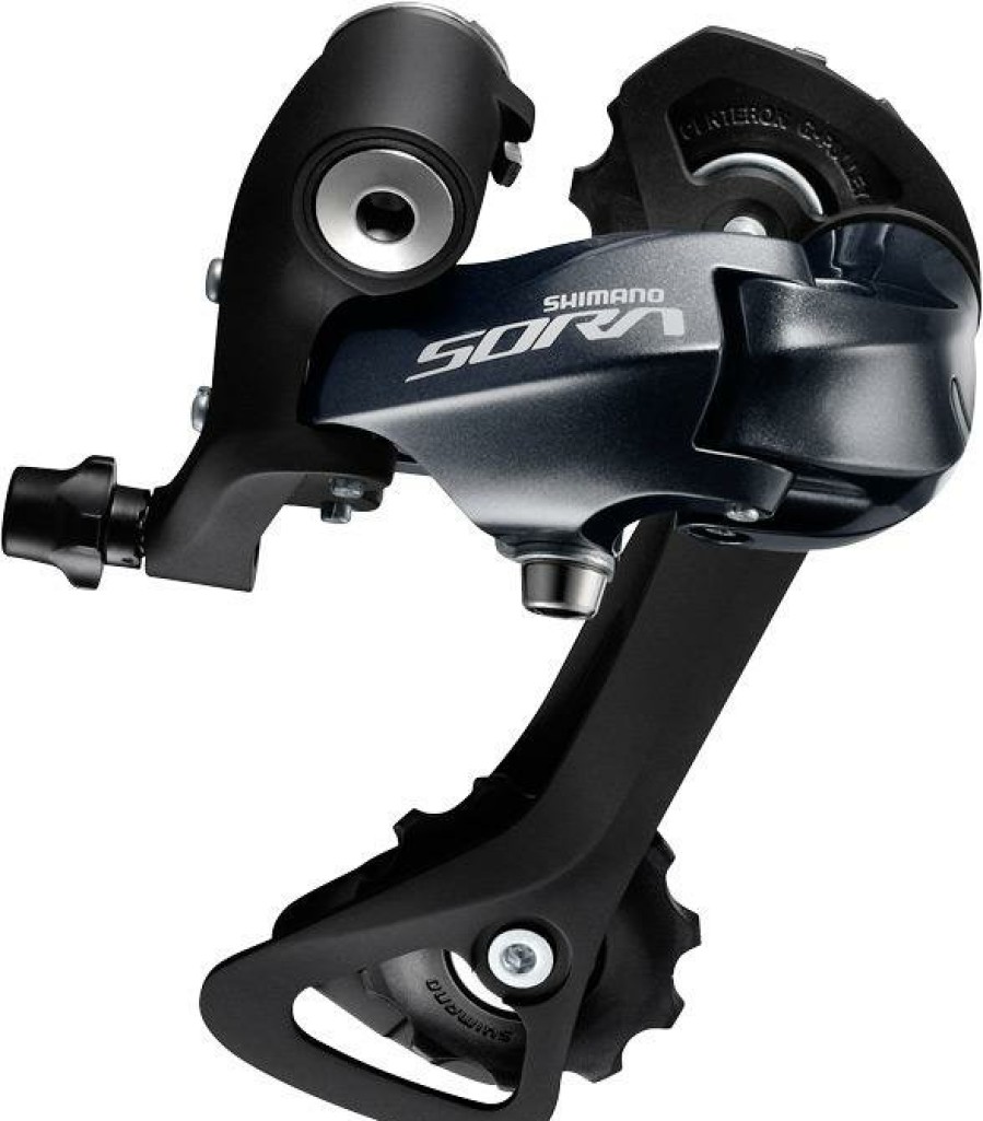 Bike Parts Shimano Derailleurs | Shimano Sora R3000 9Sp Rear Derailleur Black