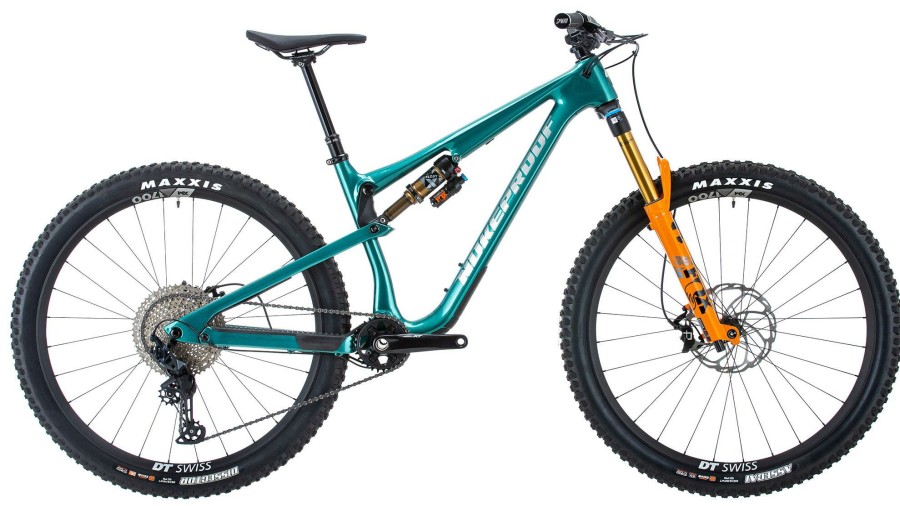 Bikes Nukeproof Full Suspension Mountain Bikes | Nukeproof Reactor 290 Factory Carbon Bike (Xt-Slx) Petrol Green