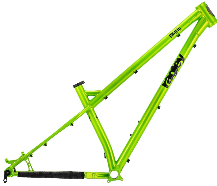 Bike Parts Ragley Frames | Ragley Big Wig Hardtail Frame Lime / Purple 2023 Lime/Black