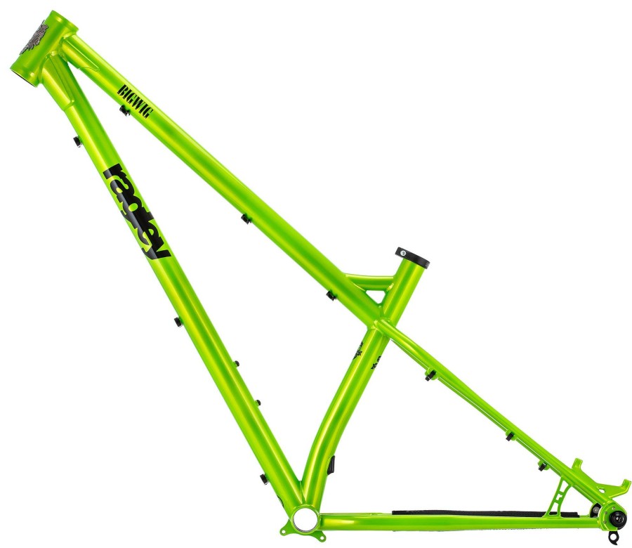 Bike Parts Ragley Frames | Ragley Big Wig Hardtail Frame Lime / Purple 2023 Lime/Black