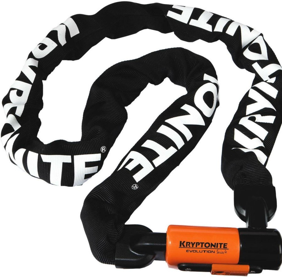 Accessories Kryptonite Locks | Kryptonite Evolution Series 4 1016 Integrated Chain