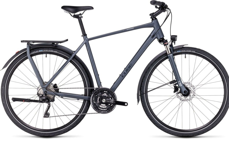 Bikes Cube | Cube Kathmandu Exc Touring Bike Dark Grey/Grey