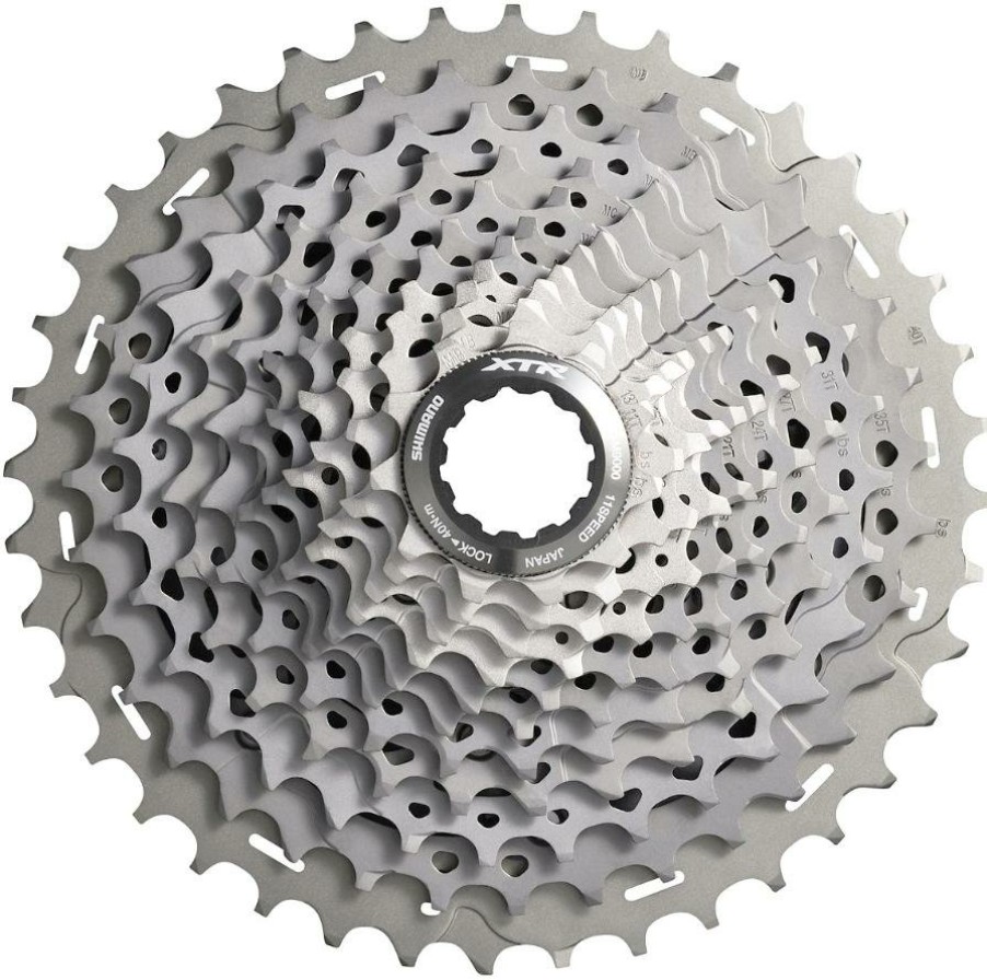 Bike Parts Shimano Cassettes | Shimano Xtr M9001 11 Speed Cassette Silver