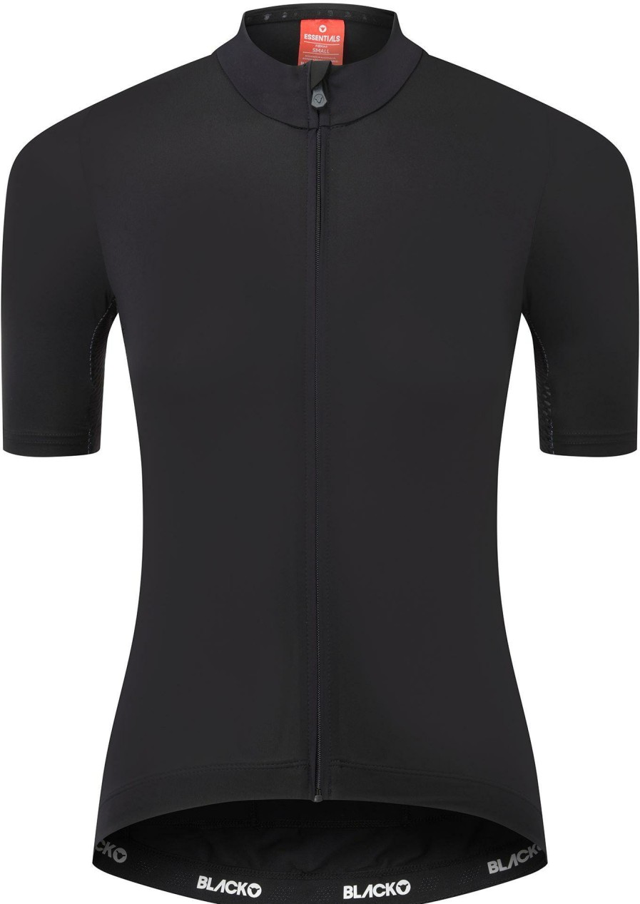 Clothing Black Sheep Cycling Short Sleeve Jerseys | Sheep Cycling Women'S Essentials Team Cycling Jersey Ss21 Black