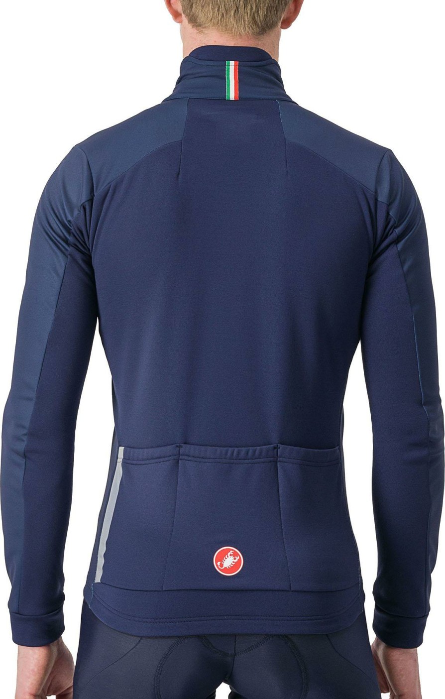 Clothing Castelli | Castelli Entrata Jacket Red/Black Light Black