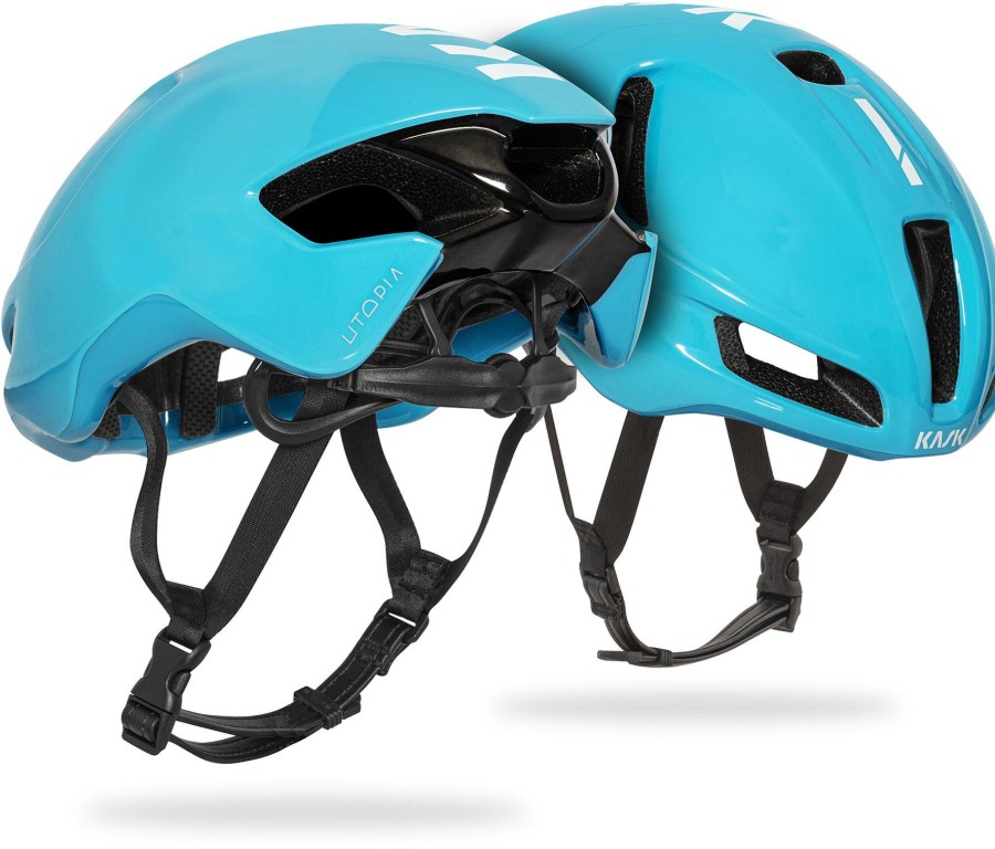 Helmets & Protection Kask Road Bike Helmets | Kask Utopia Road Helmet (Wg11) Light Blue/Black