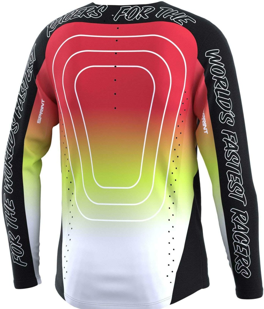 Clothing Troy Lee Designs Long Sleeve Jerseys | Troy Lee Designs Youth Sprint Jersey Richter Richter Black