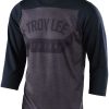 Clothing Troy Lee Designs Long Sleeve Jerseys | Troy Lee Designs Ruckus Jersey Black/Off White