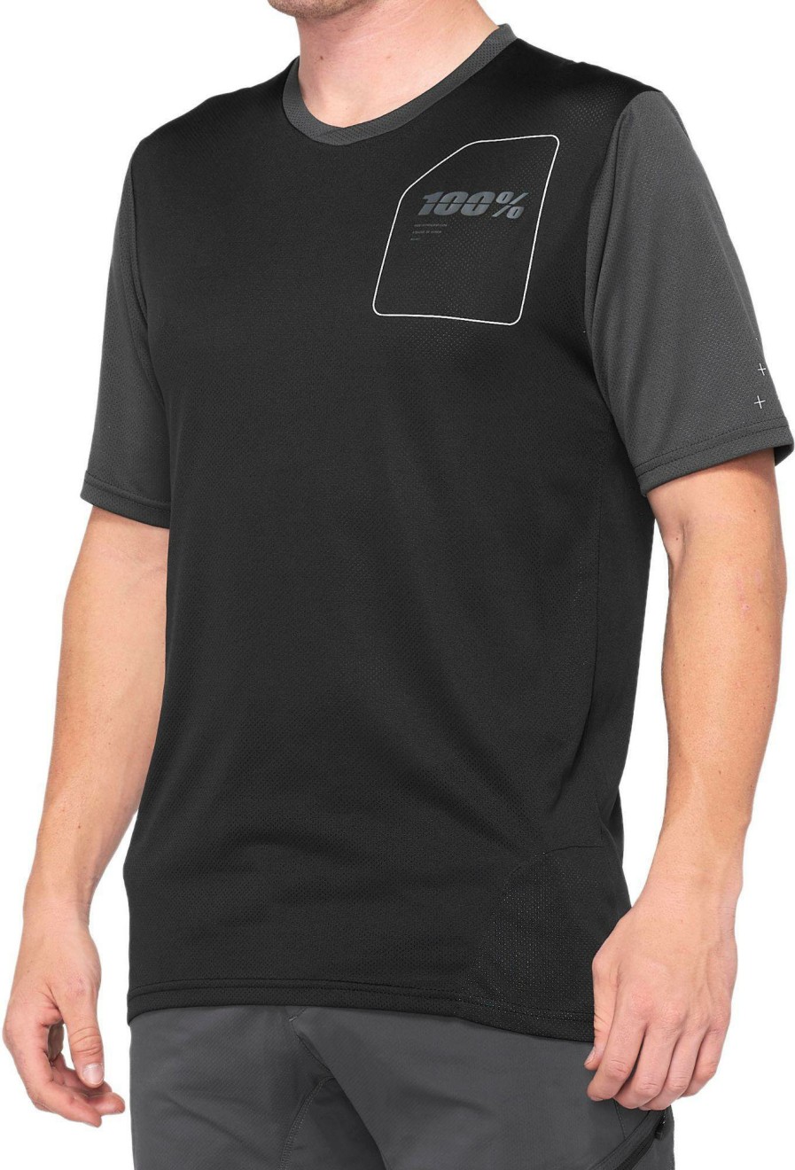 Clothing 1 Short Sleeve Jerseys | 100% Ridecamp Jersey Grey/Black