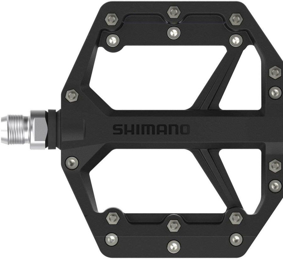 Bike Parts Shimano Flat Pedals | Shimano Pd-Gr400 Pedals Blue