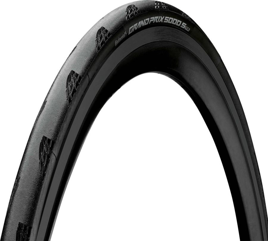 Wheels & Tyres Continental | Continental Grand Prix 5000 S Tubeless-Ready Road Tyre Black