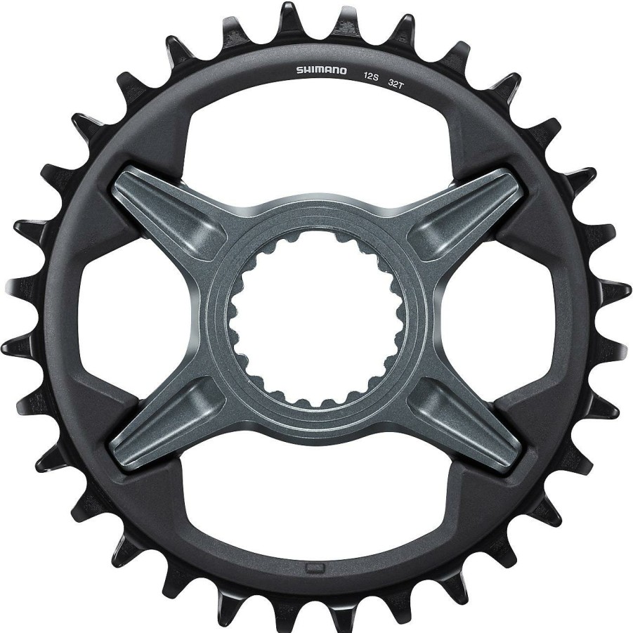 Bike Parts Shimano Chainrings | Shimano Slx M7100 12 Speed Chainring Black