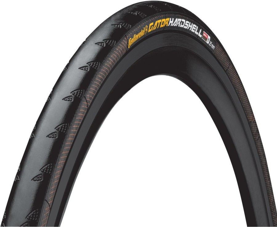 Wheels & Tyres Continental | Continental Gator Hardshell Road Bike Tyre Black