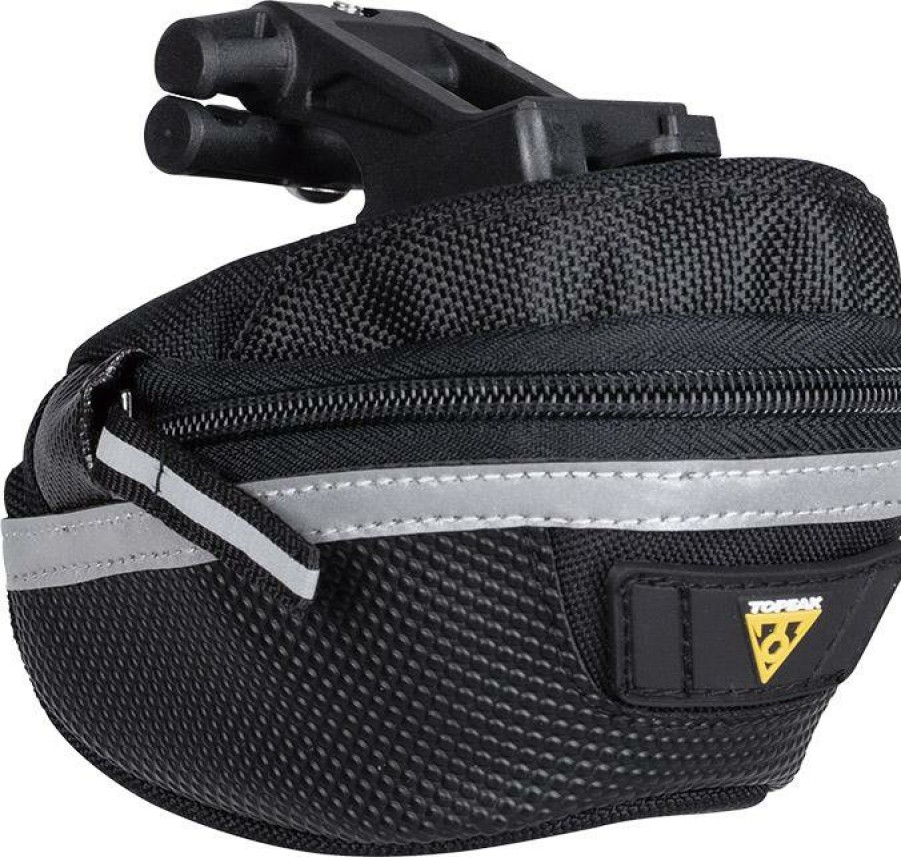 Accessories Topeak Bike Bags | Topeak Wedge Ii Saddle Bag Black