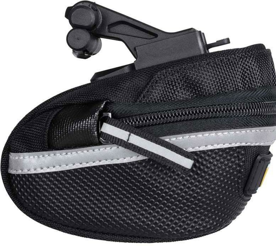 Accessories Topeak Bike Bags | Topeak Wedge Ii Saddle Bag Black