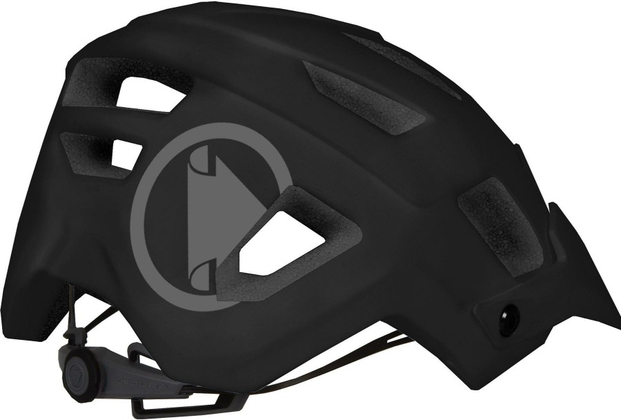 Helmets & Protection Endura Road Bike Helmets | Endura Hummvee Plus Helmet Black