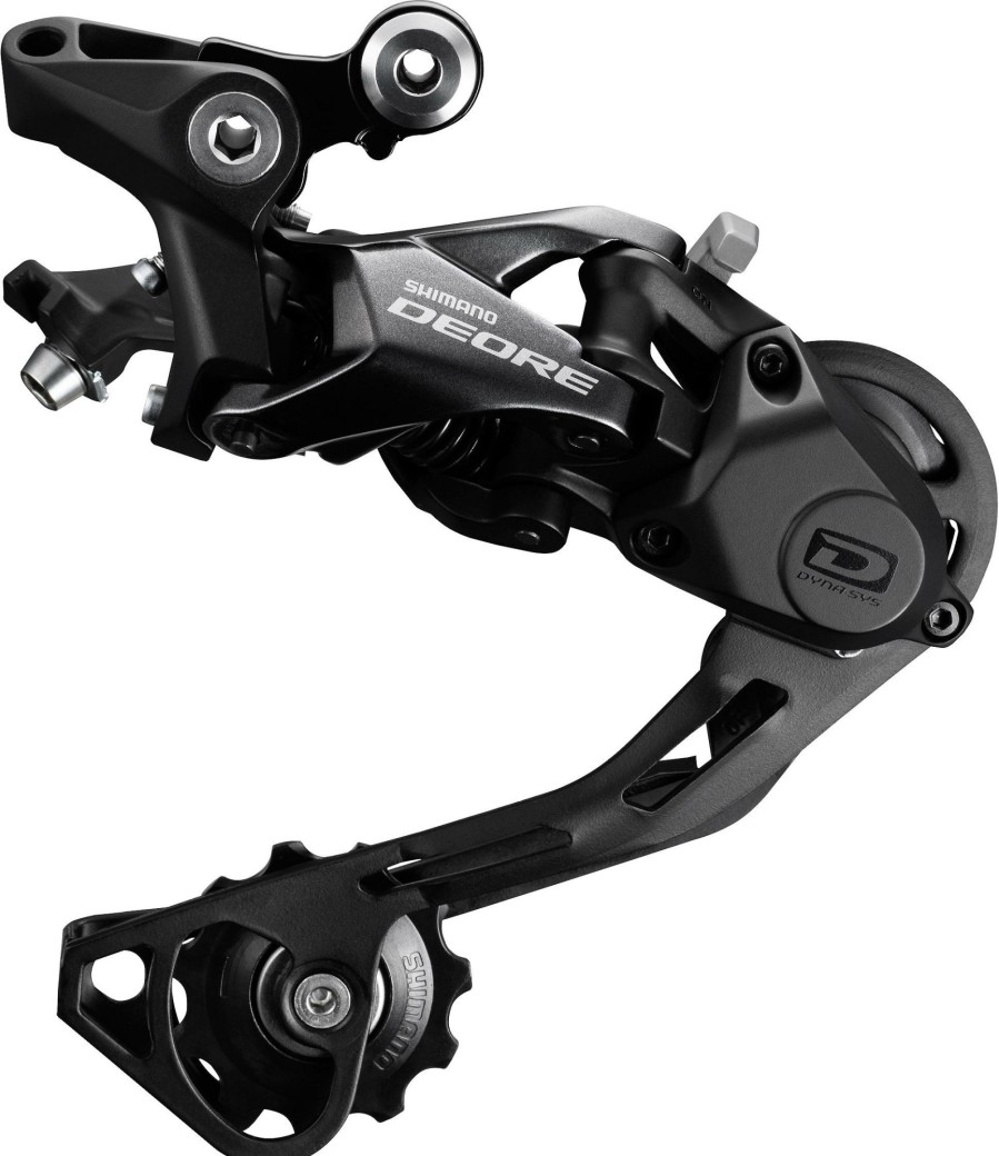 Bike Parts Shimano Derailleurs | Shimano Deore M6000 10Sp Rear Derailleur Black