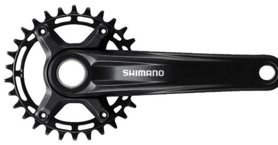 Bike Parts Shimano Chainsets & Cranksets | Shimano Deore 12-Speed Crankset Black