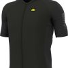 Clothing Alé Short Sleeve Jerseys | Ale R-Ev1 Silver Cooling Jersey Black