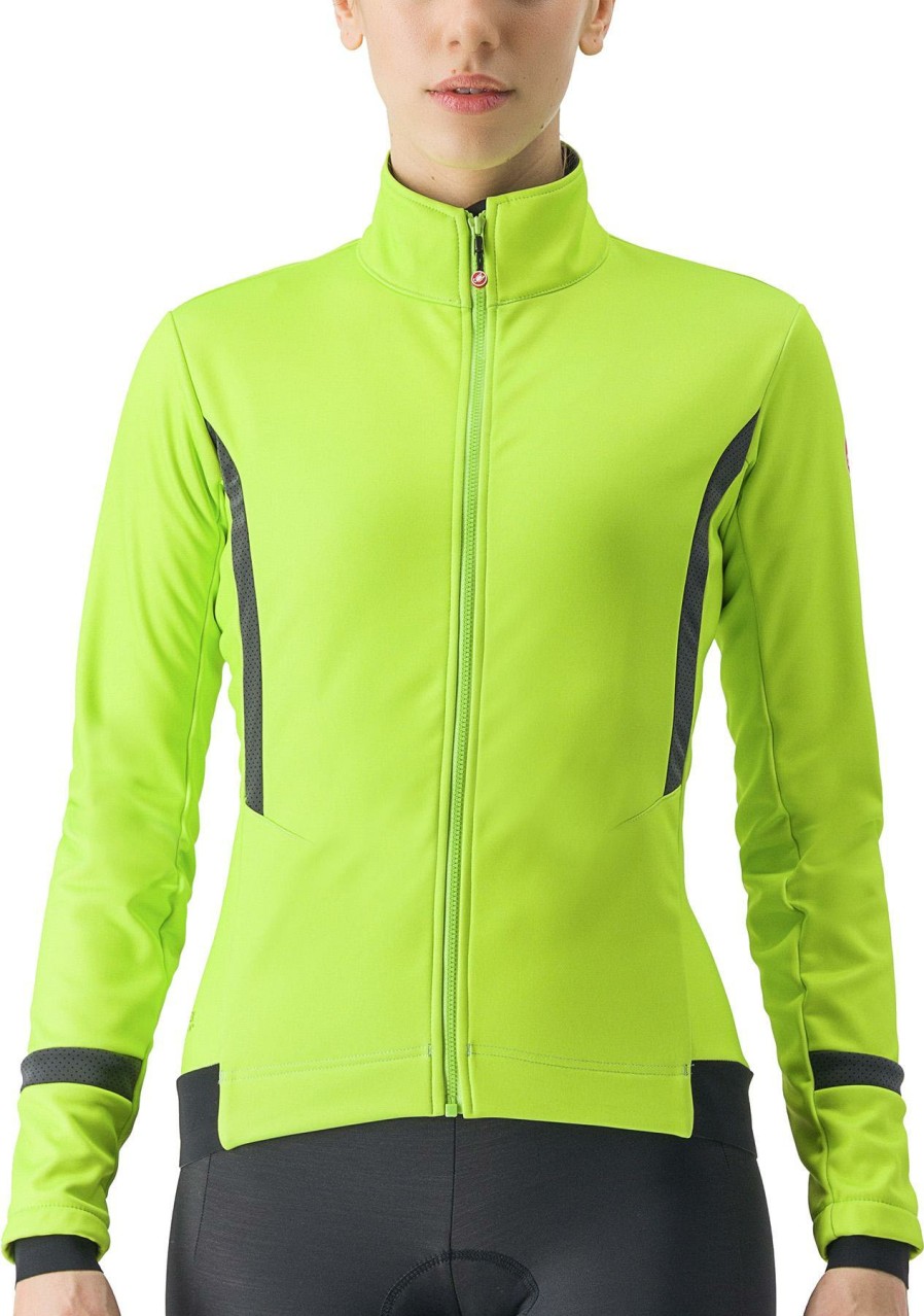 Clothing Castelli | Castelli Women'S Dinamica 2 Jacket Urban Gray/Orchid Petal