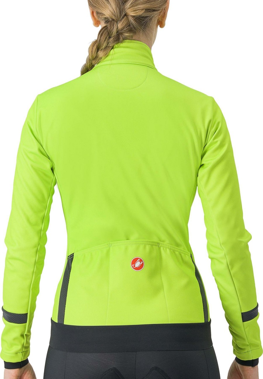 Clothing Castelli | Castelli Women'S Dinamica 2 Jacket Urban Gray/Orchid Petal