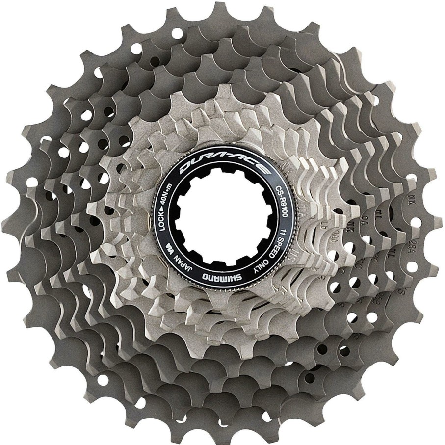 Bike Parts Shimano Cassettes | Shimano Dura-Ace R9100 Cassette Silver