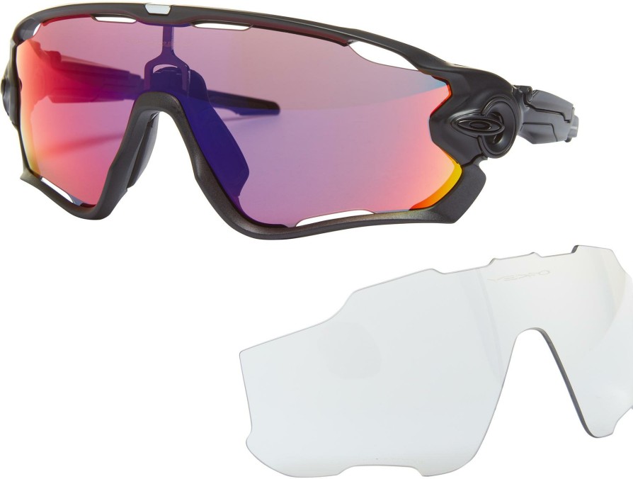 Helmets & Protection Oakley Sunglasses | Oakley Eyewear Jawbreaker Dual Lens Photochromic Sunglasses Matte Black