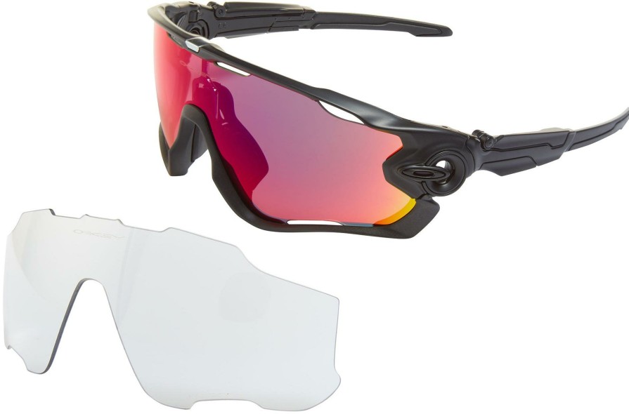 Helmets & Protection Oakley Sunglasses | Oakley Eyewear Jawbreaker Dual Lens Photochromic Sunglasses Matte Black