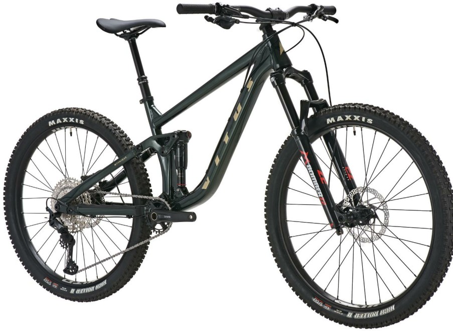 Bikes Vitus Full Suspension Mountain Bikes | Vitus Mythique 27 Vrx Mountain Bike Racing Green