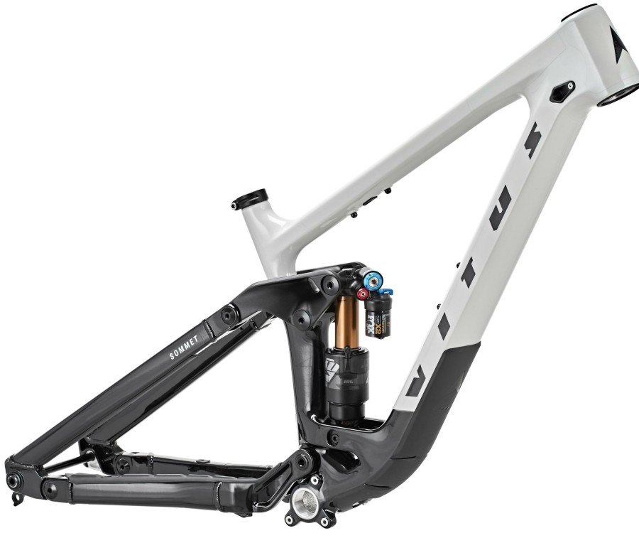 Bike Parts Vitus Frames | Vitus Sommet 290 Mountain Bike Frame - Grey Pale Grey/Black