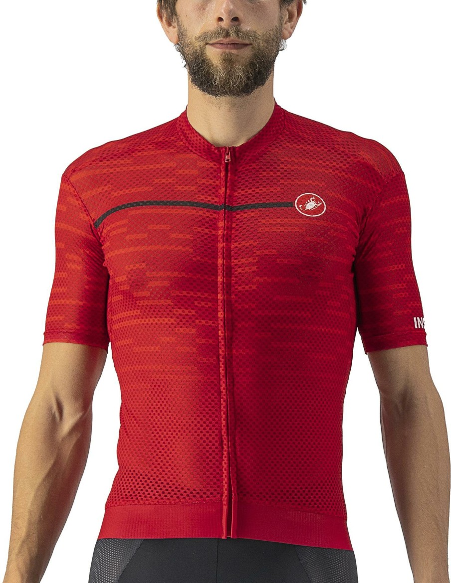 Clothing Castelli Short Sleeve Jerseys | Castelli Insider Jersey Savile Blue