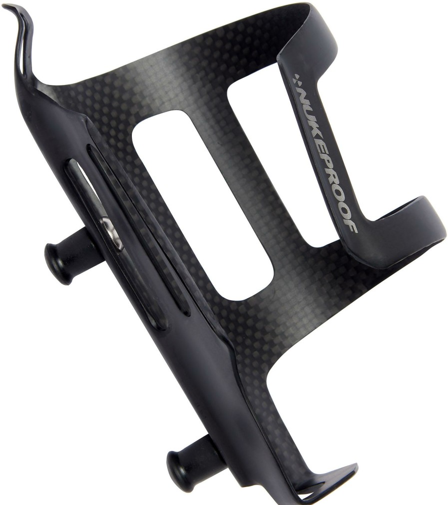 Accessories Nukeproof Water Bottle Cages | Nukeproof Horizon Carbon Sideload Bike Bottle Cage Black